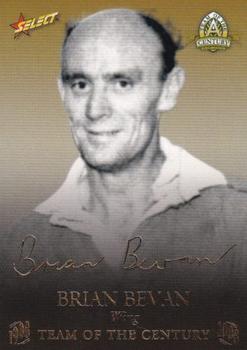 2008 NRL Centenary - Team of the Century Foil Signature #TCFS5 Brian Bevan Front